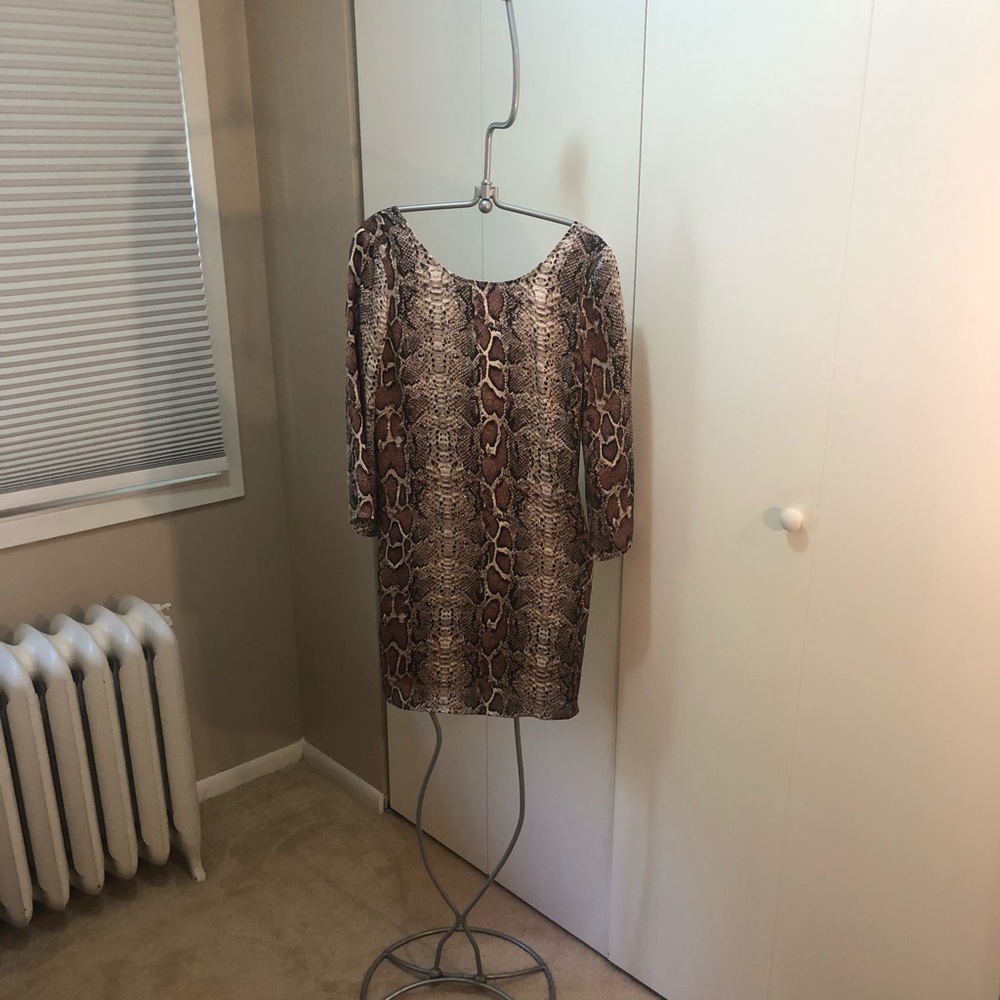 Dress snakeprint M